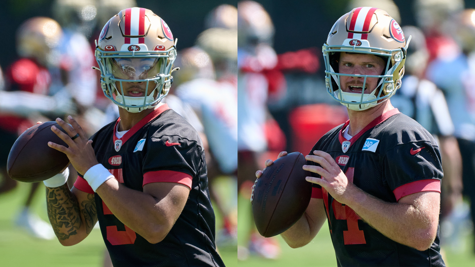 No Huddle podcast: 49ers QB2 competition between Trey Lance, Sam Darnold