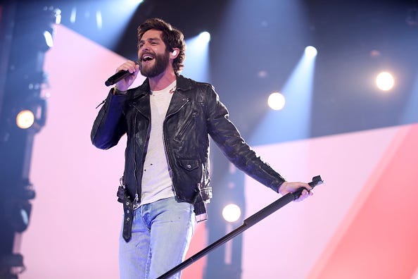 Thomas Rhett, Money, Charity, Be a Light, MusiCares, Foundation, Helping Musicians