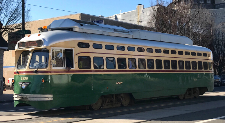 SEPTA trolley car