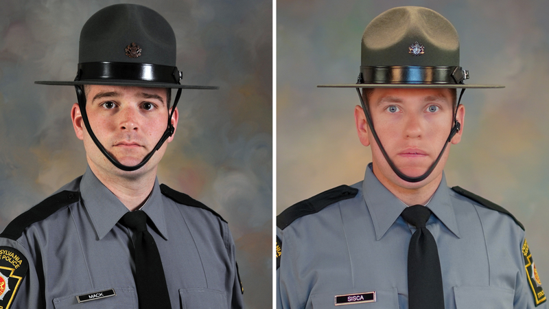 Troopers Martin Mack and Branden Sisca