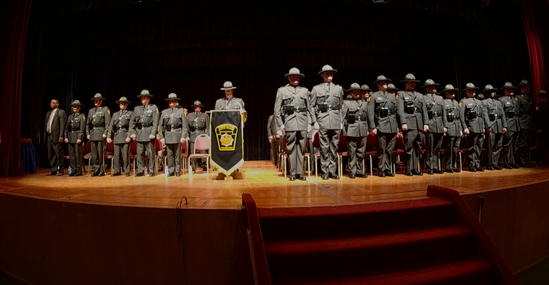 Pennsylvania State Police's newest class of troopers