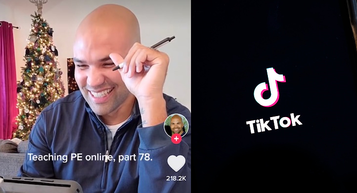 Wichita High School Teacher Goes Viral on TikTok