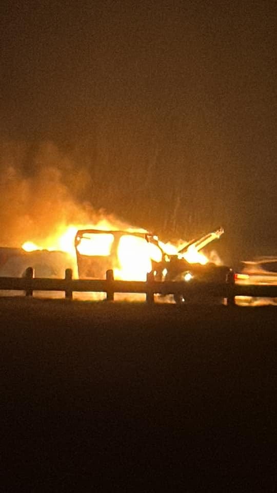 Waxahachie struck by lightning