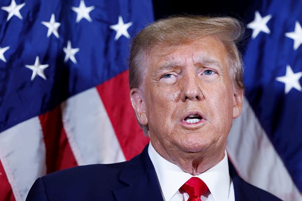 Trump questions polls