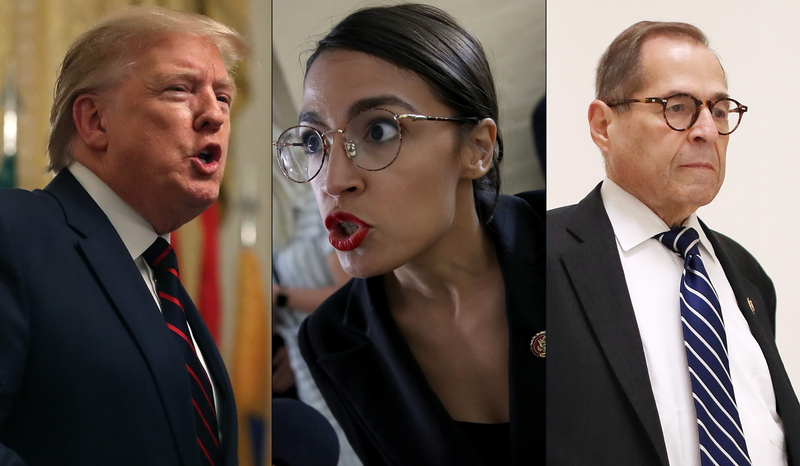 Trump AOC Nadler