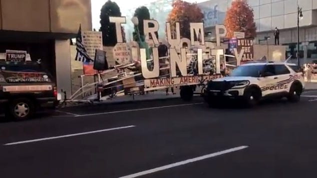 Driver of Trump Unity Bridge arrested in Detroit, vehicle impounded [VIDEO]