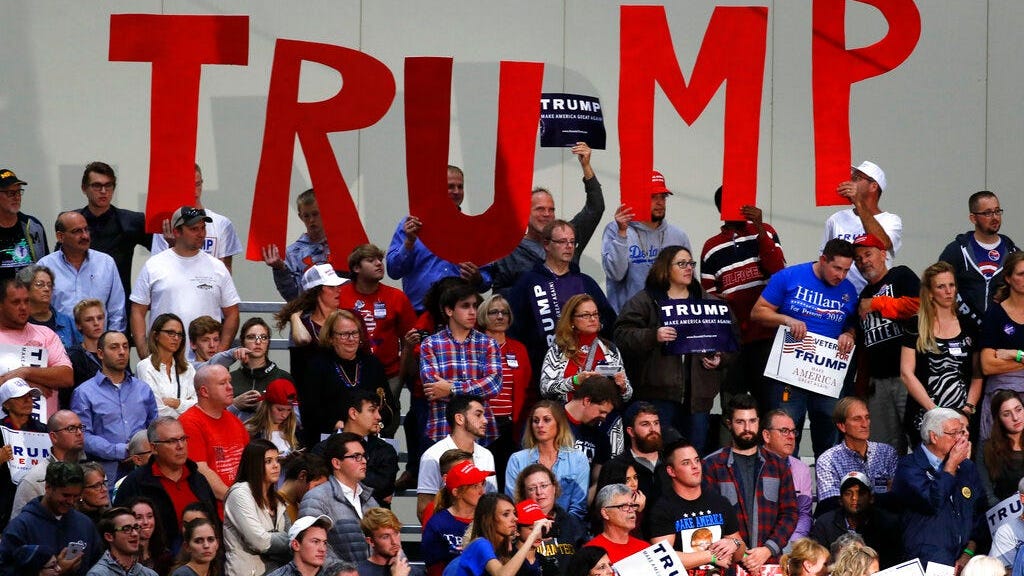 Trump supporters attacked by water bottle thrown like projectile in Taylor [VIDEO]