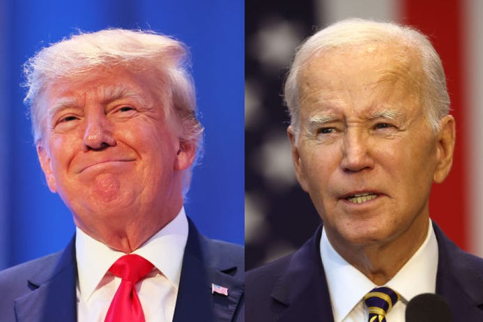 Donald Trump - Joe Biden