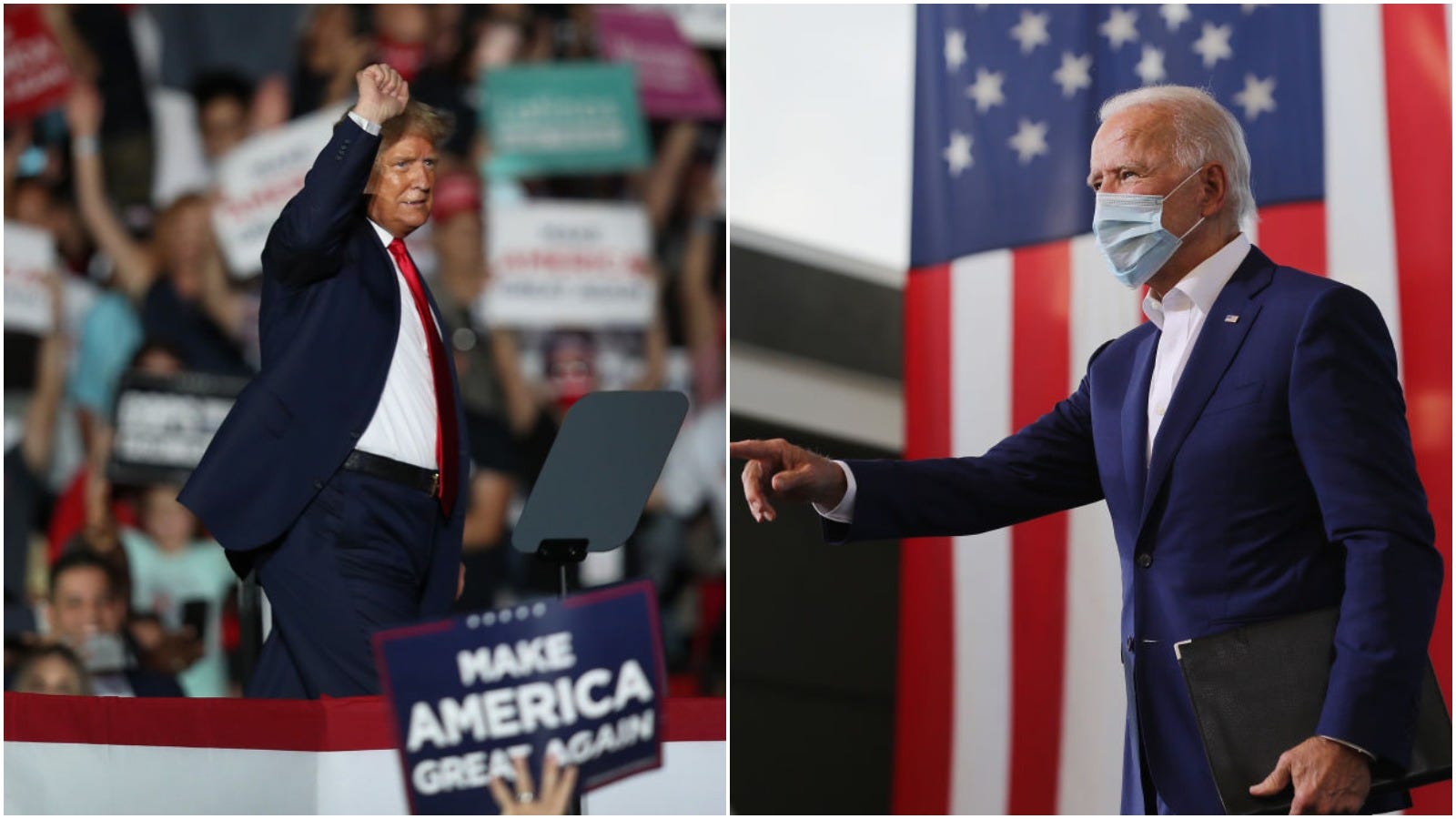 Trump and Biden are holding competing town halls: Here’s what you need to know