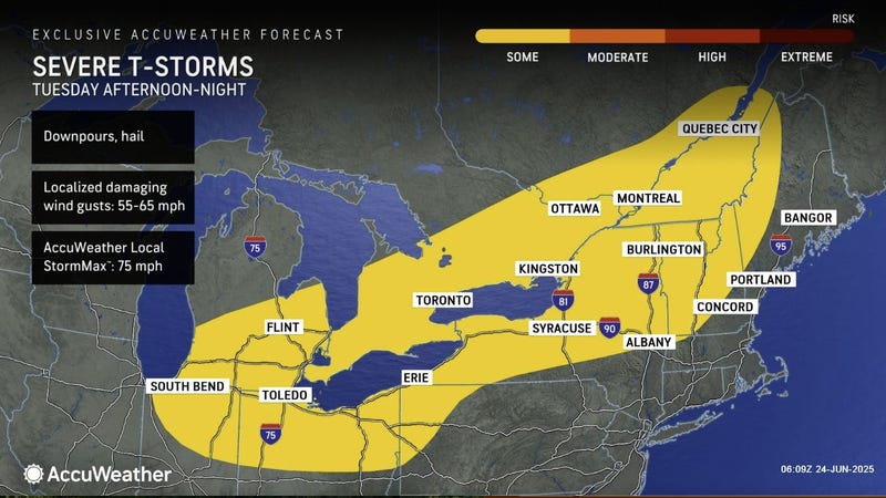 storms on the map