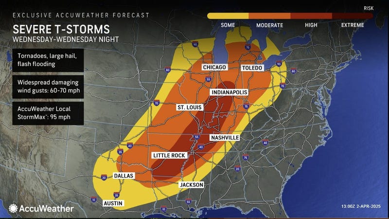 AccuWeather map