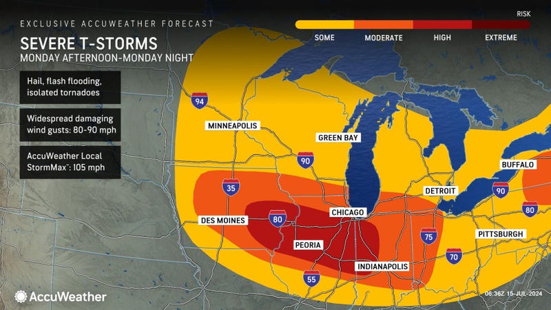 AccuWeather map