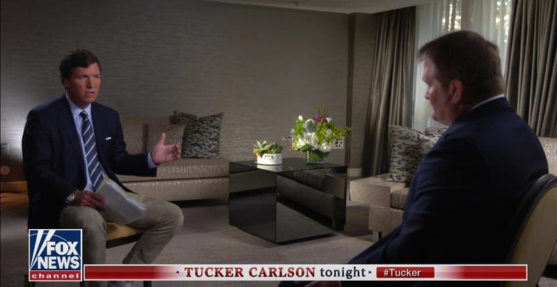 Tucker Carlson interviewing Tony Bobulinski