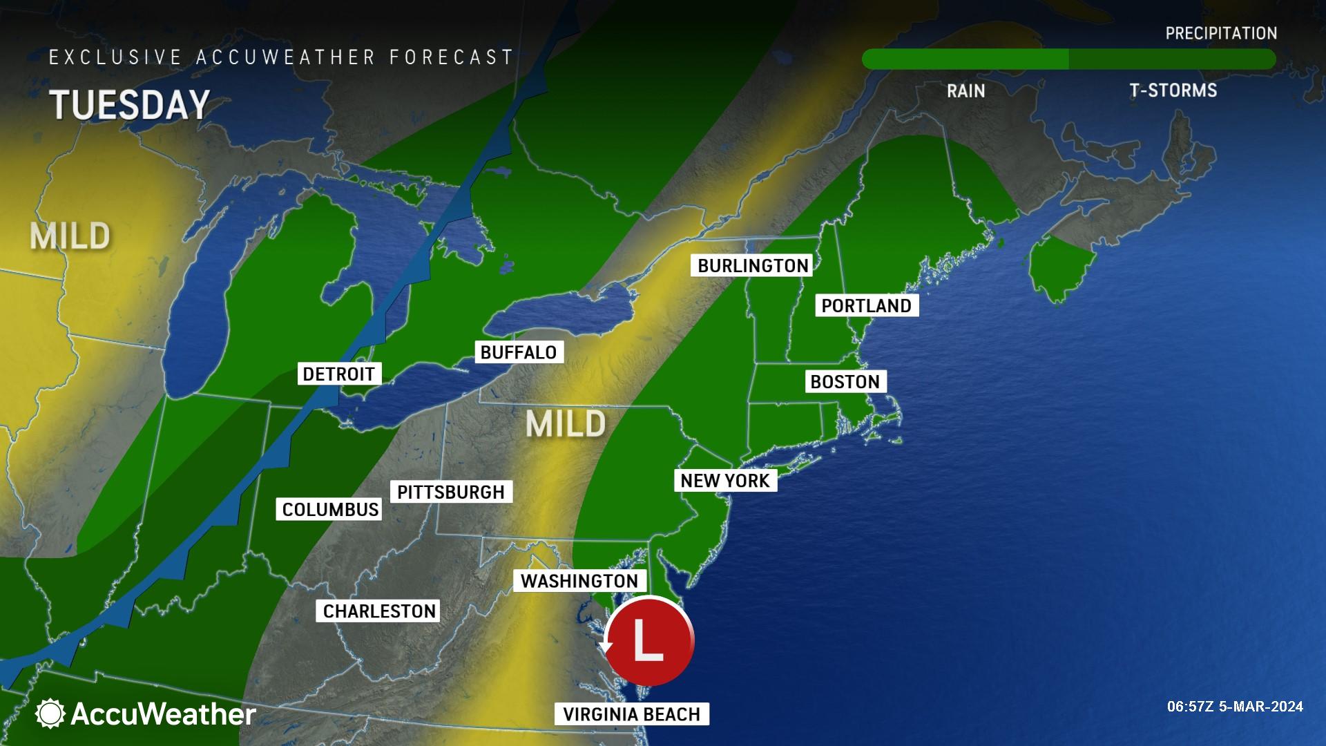 Let's do this again, shall we? Another day of record-breaking warmth expected Tuesday