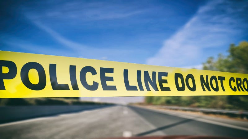 Police on highway