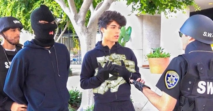 Twin YouTube Stars Alan and Alex Stokes Charged with Felonies After Staging Bank Robbery Pranks