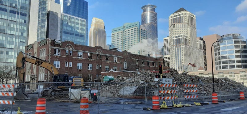 Drake Hotel demolition