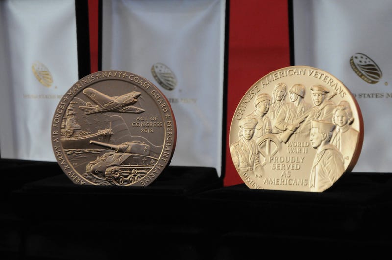Chinese-American WWII veterans awarded Congressional Gold Medal