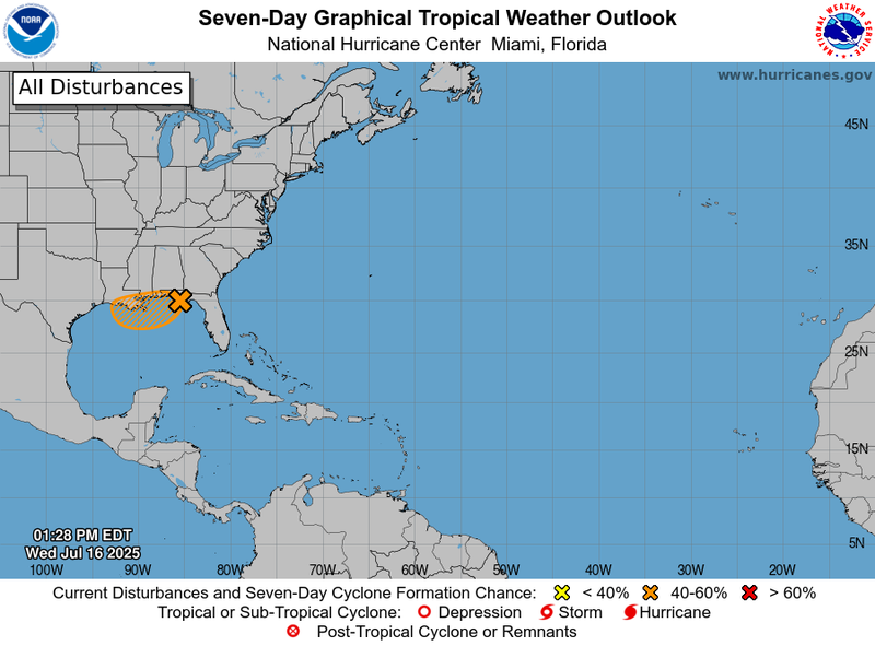 Tropical disturbance remains disorganized as rain moves toward metro