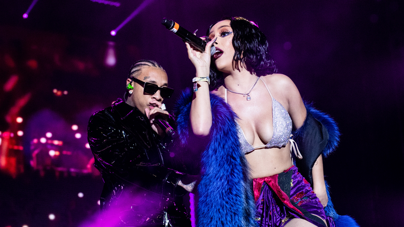 Tyga and Doja Cat