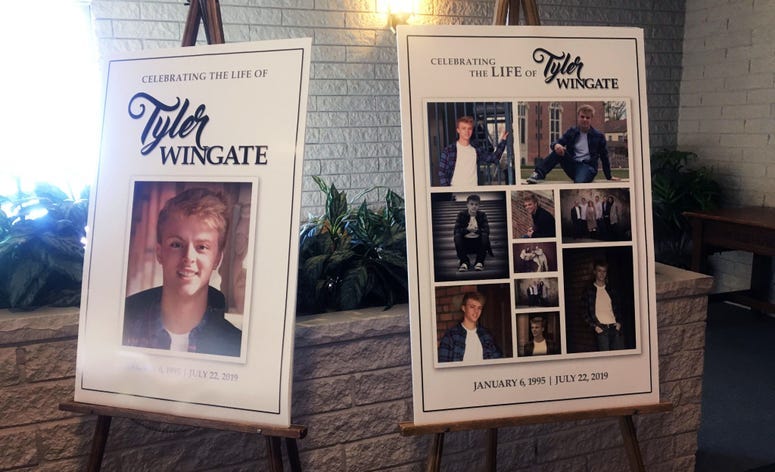 Tyler Wingate funeral