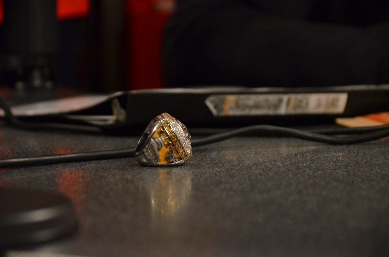 Caps owner Ted Leonsis's Stanley Cup championship ring