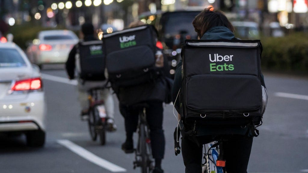 Four-year-old places $100 Uber Eats order