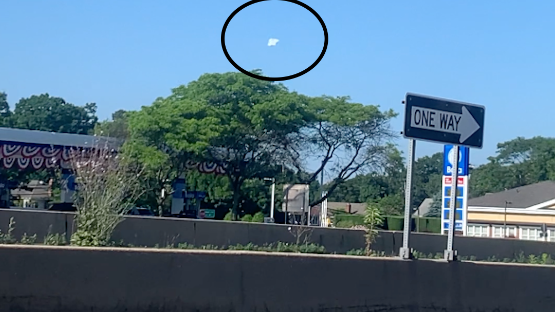 VIDEO: 'Very strange' mystery object floats over Long Island