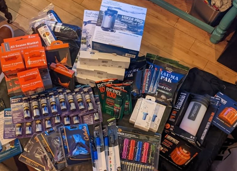 Man bringing supplies to Ukraine amid Russian invasion