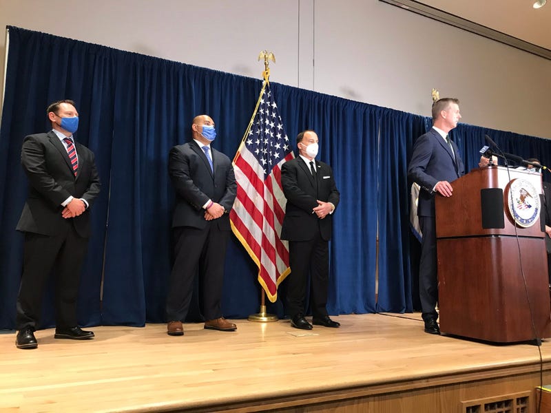 Federal investigators announce murder charges in death of federal agent Pat Underwood