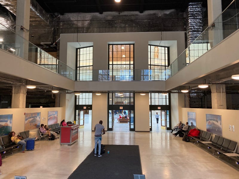 Union Station Clinton Street entrance concourse