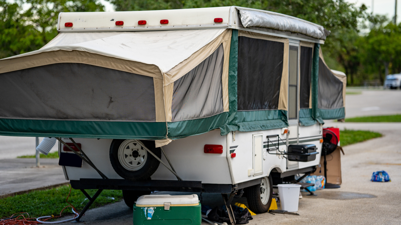 L.A. Inside Safe program clears a Hollywood Hills RV encampment