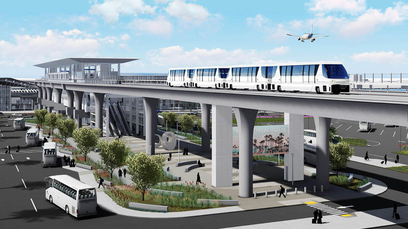 LAX automated people mover