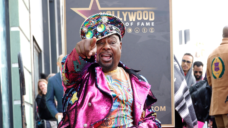 Walk of Fame Star Honoring George Clinton Unveiled