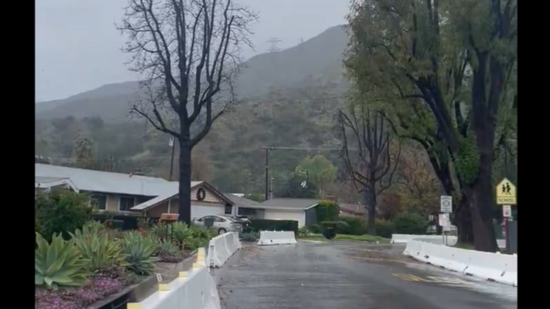 Duarte near the Fish Fire burn area