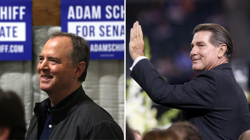California will see Schiff, Garvey runoff in November for U.S. Senate