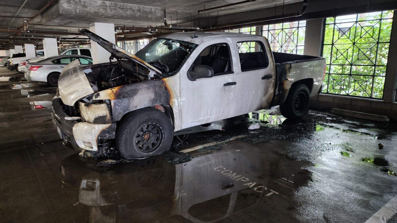 Long Beach car fires