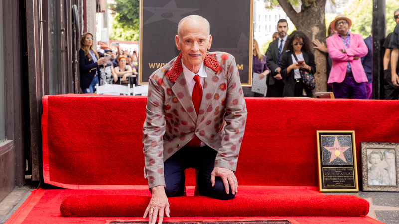 Filmmaker John Waters Receives Walk of Fame Star