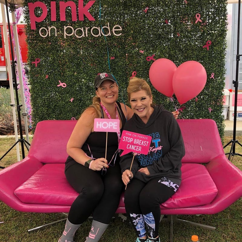 K-Frog's Pepper and Heather at Pink on Parade in 2022