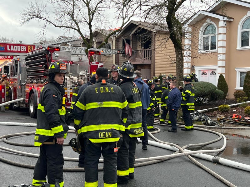 It's not yet known what sparked the fire Friday afternoon