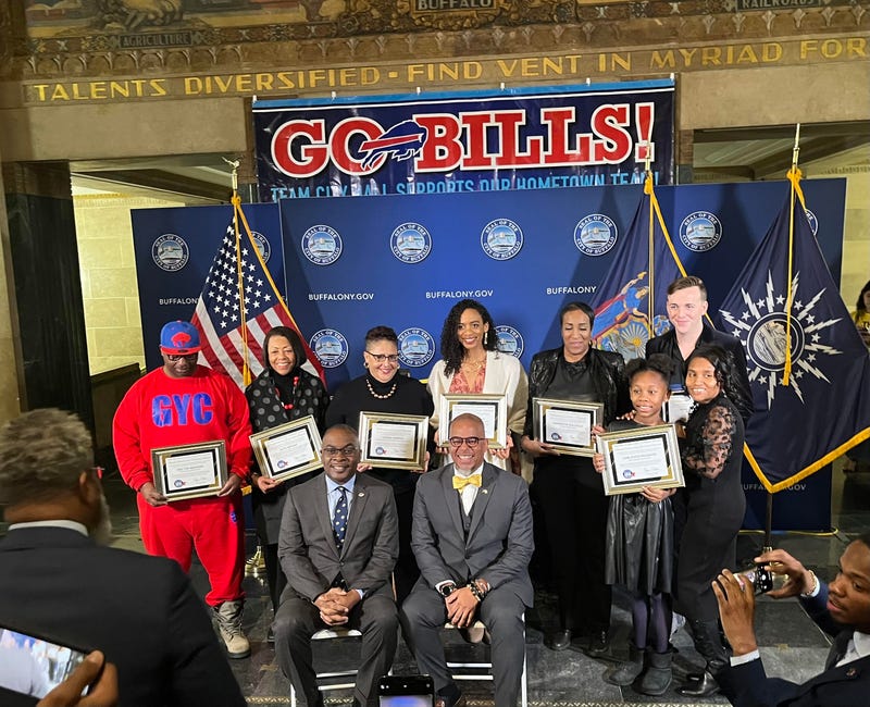 Award recipients of Buffalo's Dr. Martin Luther King Jr. Day of Service Commemoration and Recognition Ceremony at Buffalo City Hall, Buffalo, N.Y. (1/13/2023) 