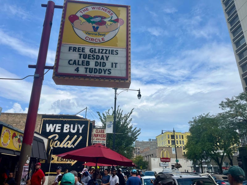 Wieners Circle sign