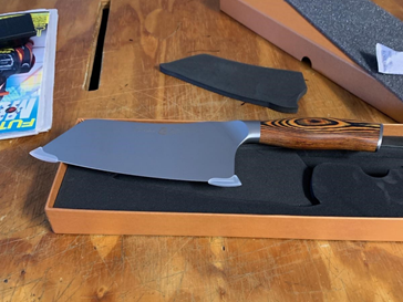 Correction Officers intercepted a meat cleaver in a package mailed to the Riverhead Correctional Facility