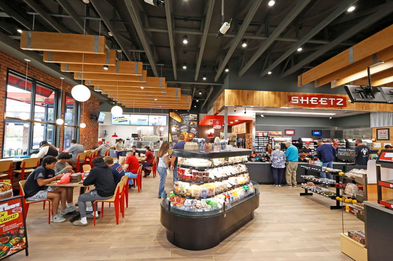 View inside Sheetz convenience store