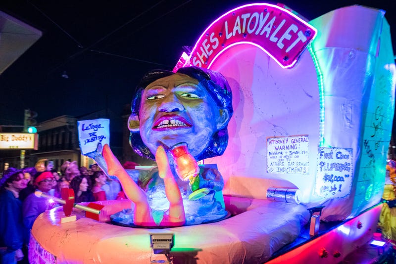 Sights from Krewe du Vieux 