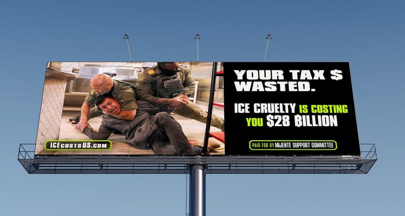 New anti-ICE billboards