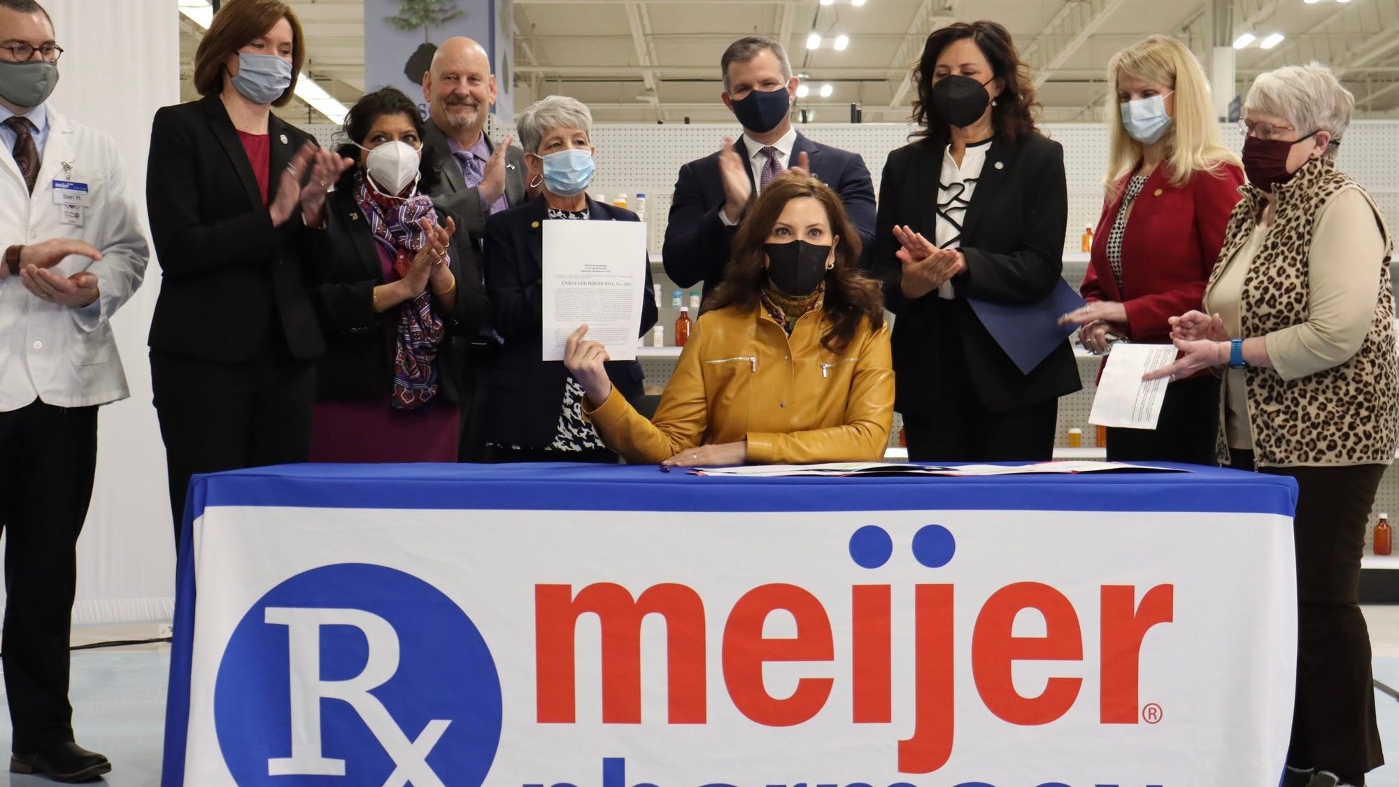 Whitmer signs bills aimed to lower prescription drug costs, bring 'much-needed transparency' to Michiganders