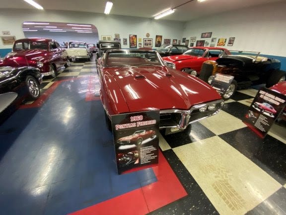 Moreys' collection of classic cars