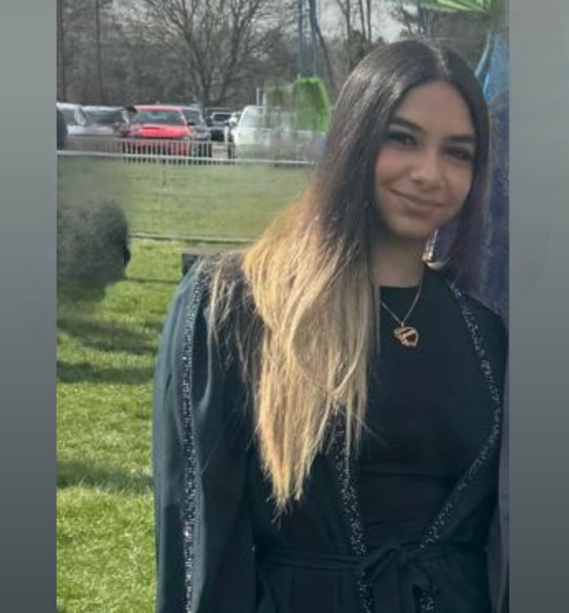 Young woman smiling for camera