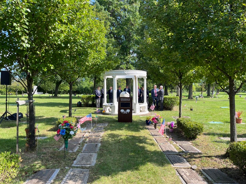 The current monument at the Field of Honor at Elmlawn Cemetery. 9/15/2022 Tonawanda, N.Y.